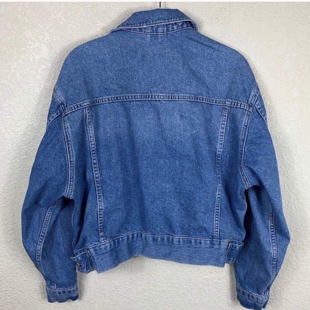 Oversized denim jacket - Picture 4 of 7